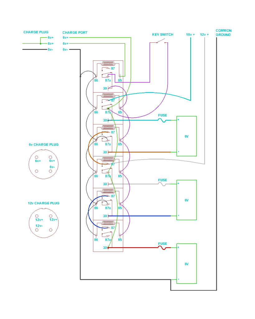 Modified Power Wheels - Need help from wiring gurus...